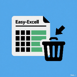移除EasyExcel工具图标
